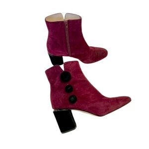Sacha London Nubuck Leather Boot